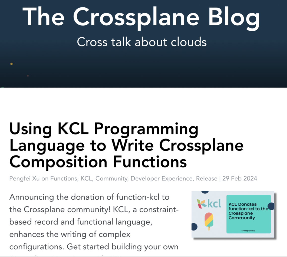 crossplane-kcl-blog